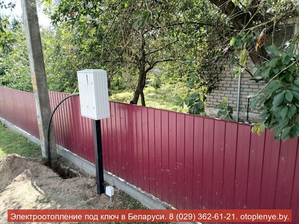 Электроотопление д. Больтишки, Гродненская обл. — фото 1