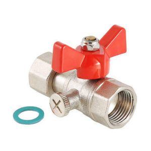 Кран шаровой с вн. резьбой для счетчиков