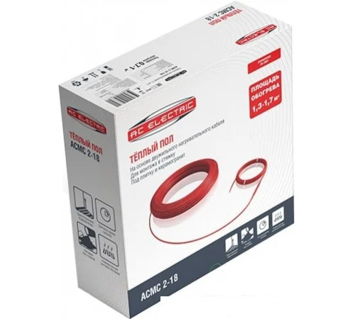 Нагревательный кабель AC Electric ACMC 2-18 Master Cable Нагревательный кабель AC Electric ACMC 2-18 Master Cable