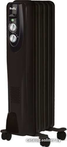 Масляный обогреватель Ballu BOH/CL-05BRN 1000 (Classic black, 5 секций) - 1 Масляный обогреватель Ballu BOH/CL-05BRN 1000 (Classic black, 5 секций) - 1