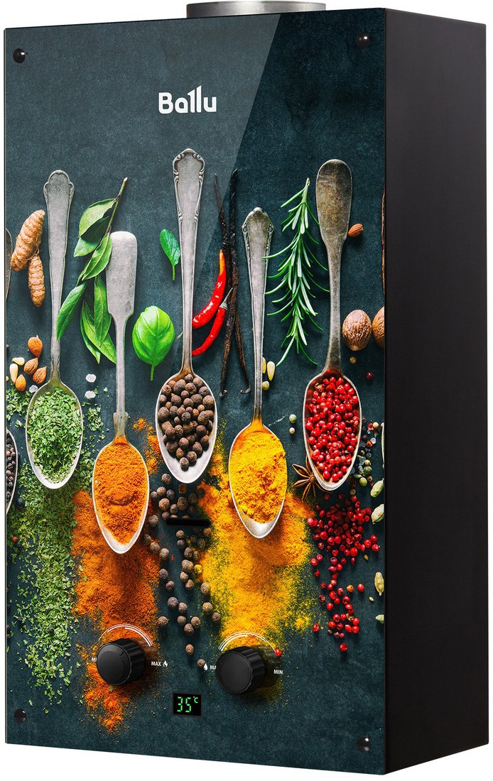 Газовая колонка Ballu GWH 10 Fiery Glass Curry - 1