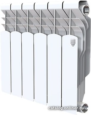 Радиатор биметаллический Royal Thermo MONOBLOCK B 2.0 500 - 6 секц. - 1