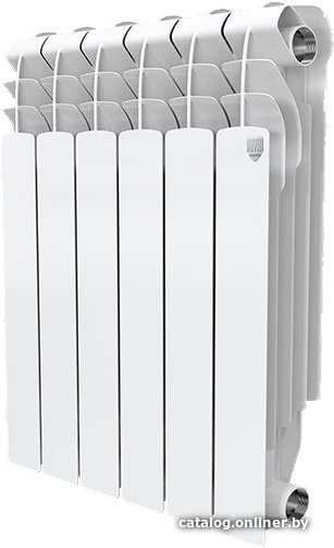 Радиатор биметаллический Royal Thermo MONOBLOCK B 500 - 4 секц. - 1 Радиатор биметаллический Royal Thermo MONOBLOCK B 500 - 4 секц. - 1