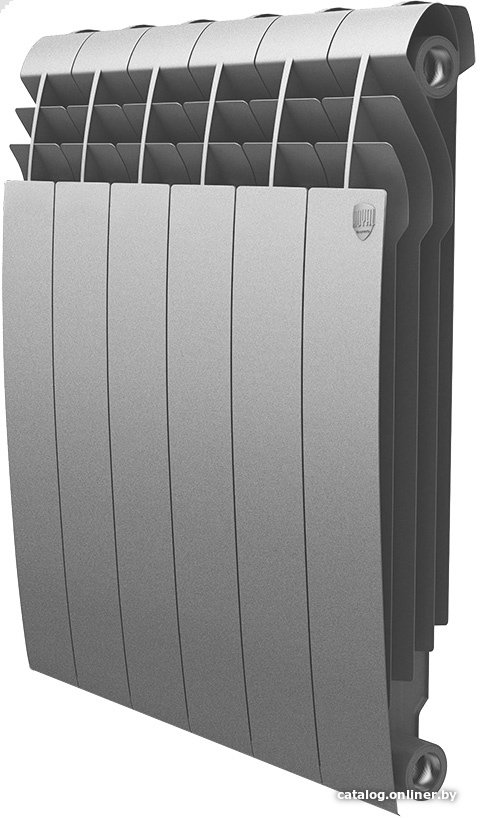 Радиатор Royal Thermo BiLiner 500 /Silver Satin - 12 секц. - 1