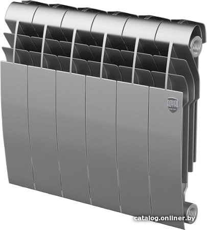 Радиатор Royal Thermo BiLiner 350 /Silver Satin - 6 секц. - 1