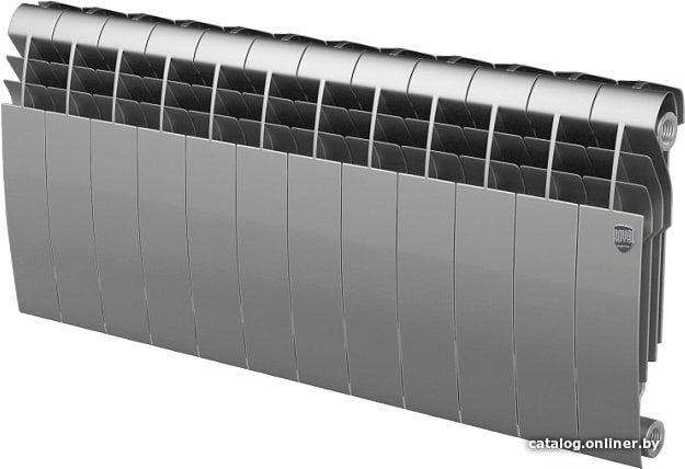 Радиатор Royal Thermo BiLiner 350 /Silver Satin - 12 секц. - 1