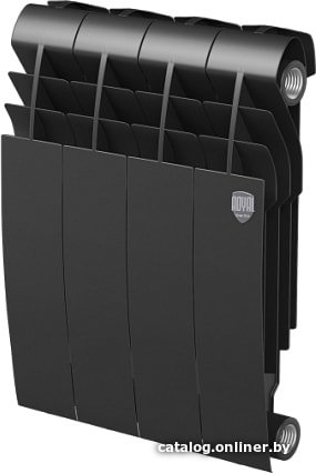 Радиатор Royal Thermo BiLiner 350 /Noir Sable - 4 секц. - 1
