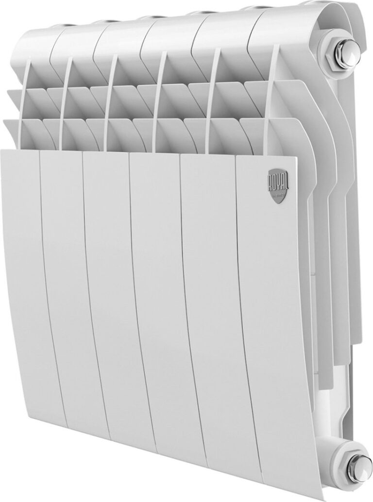 Радиатор биметаллический Royal Thermo BILINER B 350 Белый - 6 секц. - 1
