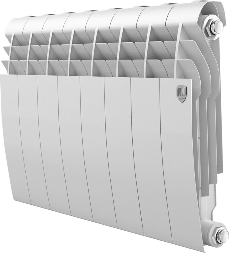 Радиатор биметаллический Royal Thermo BILINER B 350 Белый - 8 секц. - 1