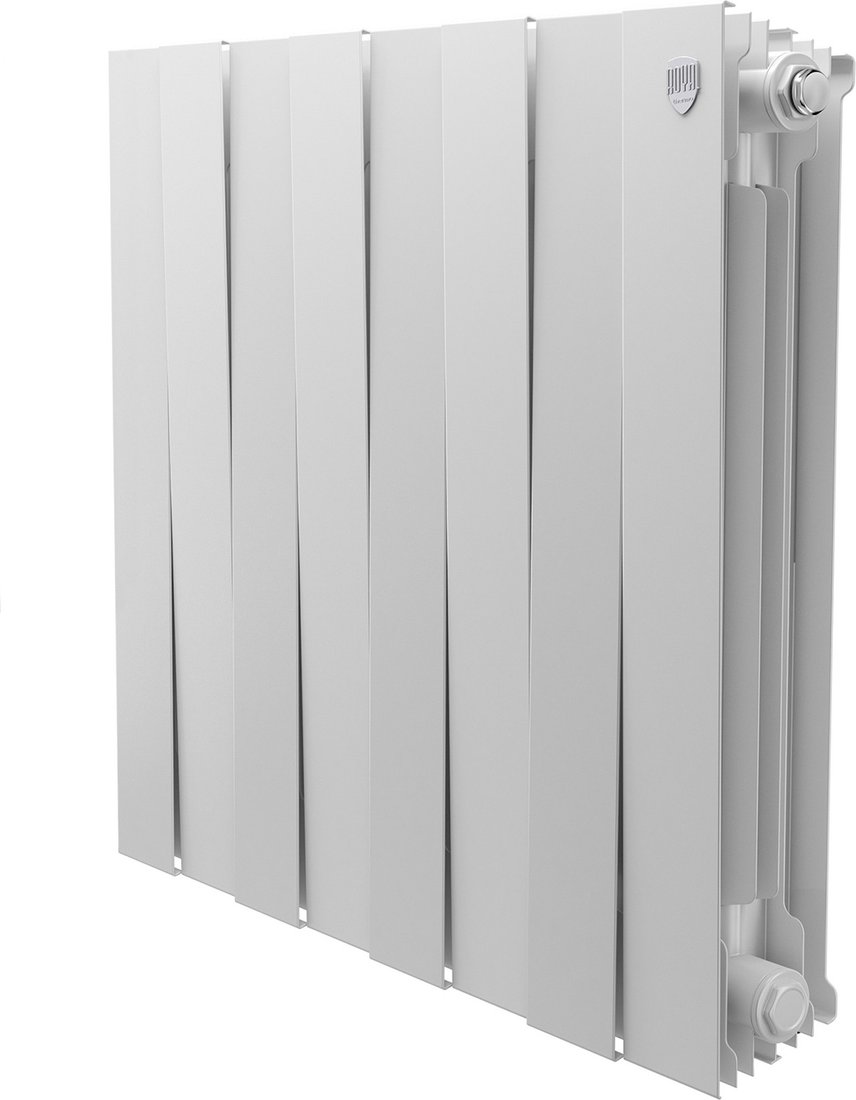 Радиатор биметаллический Royal Thermo PianoForte 500 Белый - 8 секц. - 1 Радиатор биметаллический Royal Thermo PianoForte 500 Белый - 8 секц. - 1