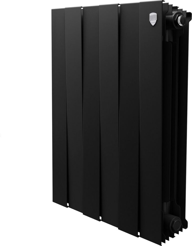 Радиатор биметаллический Royal Thermo PianoForte 500 Чёрный - 6 секц. - 1
