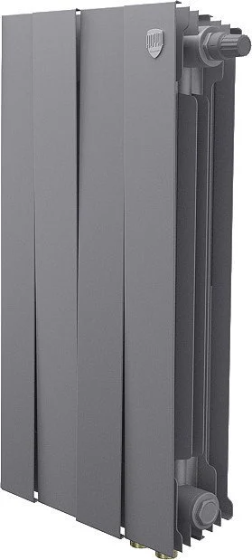 Радиатор биметаллический Royal Thermo PianoForte 500 Серебристый - 4 секц. - 1