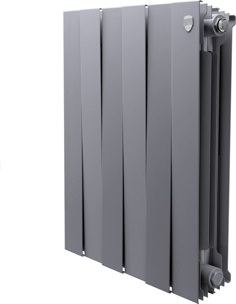 Радиатор биметаллический Royal Thermo PianoForte 500 Серебристый - 6 секц. - 1