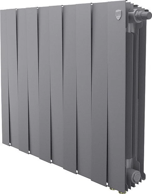 Радиатор биметаллический Royal Thermo PianoForte 500 Серебристый - 10 секц. - 1