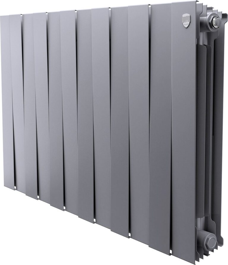 Радиатор биметаллический Royal Thermo PianoForte 500 Серебристый - 12 секц. - 1