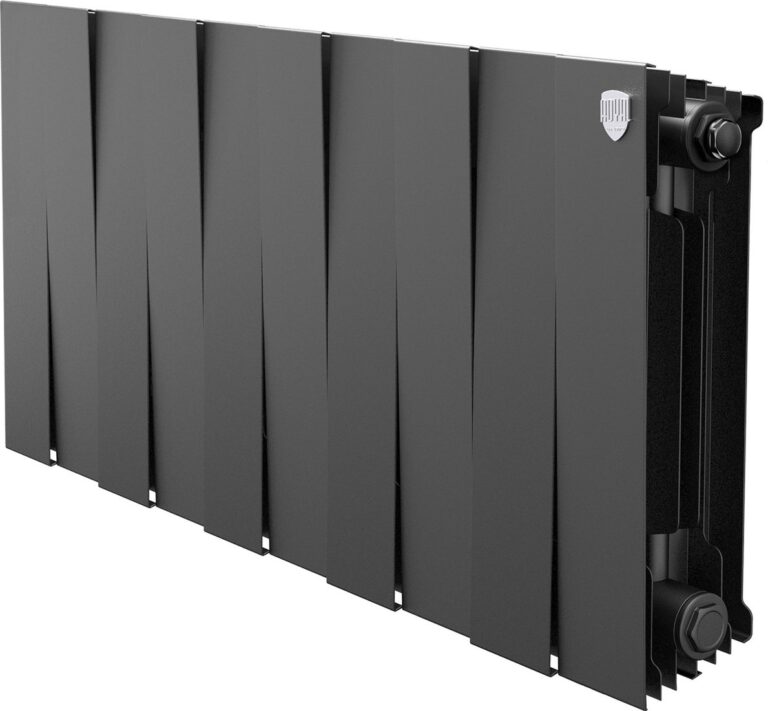 Радиатор биметаллический Royal Thermo PianoForte 300 Чёрный - 10 секц. - 1