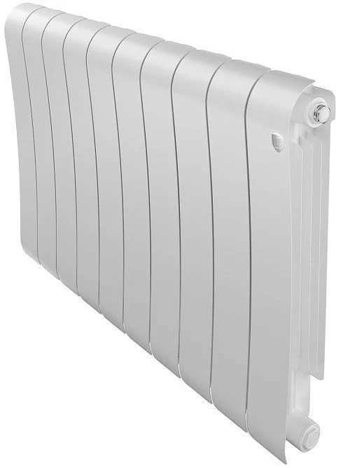 Радиатор биметаллический Royal Thermo Infinity 500 Bianco Traffico - 10 секц. - 1