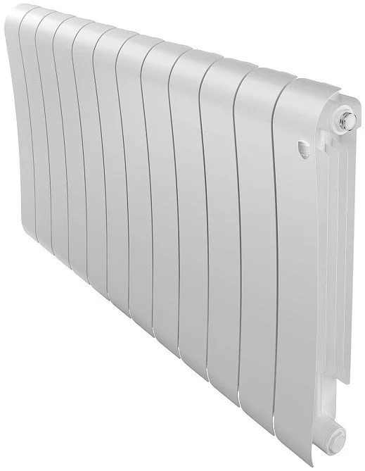 Радиатор биметаллический Royal Thermo Infinity 500 Bianco Traffico - 12 секц. - 1