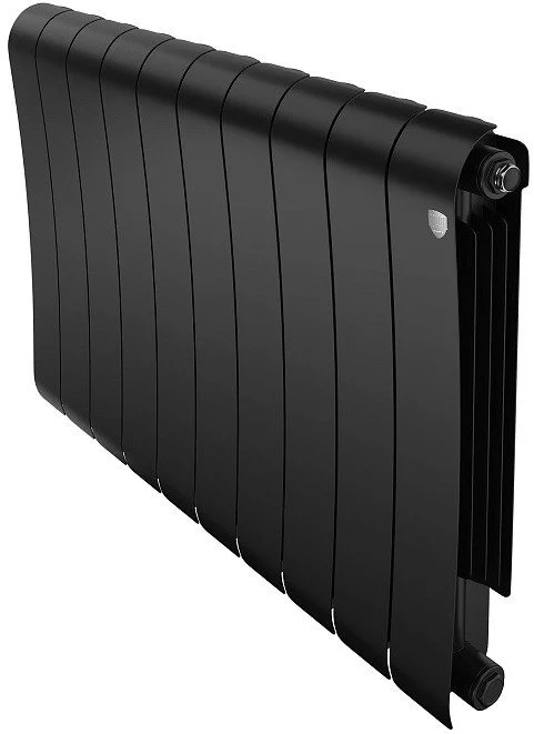 Радиатор биметаллический Royal Thermo Infinity 500 Noir Sable - 10 секц. - 1