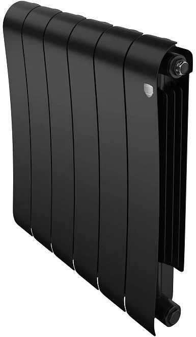 Радиатор биметаллический Royal Thermo Infinity 500 Noir Sable - 6 секц. - 1 Радиатор биметаллический Royal Thermo Infinity 500 Noir Sable - 6 секц. - 1