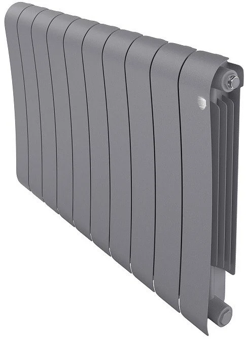 Радиатор биметаллический Royal Thermo Infinity 500 Silver Satin - 10 секц. - 1 Радиатор биметаллический Royal Thermo Infinity 500 Silver Satin - 10 секц. - 1