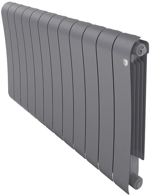 Радиатор биметаллический Royal Thermo Infinity 500 Silver Satin - 12 секц. - 1 Радиатор биметаллический Royal Thermo Infinity 500 Silver Satin - 12 секц. - 1