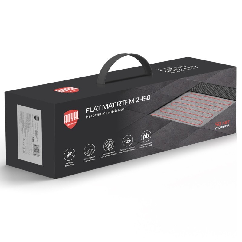 Нагревательный мат Royal Thermo RTFM 2-150 Flat Mat Нагревательный мат Royal Thermo RTFM 2-150 Flat Mat