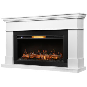 Каминокомплект Royal Thermo Каминокомплект: Очаг Electrolux EFP/P-3620LS, портал California 42/40/36, белый Каминокомплект Royal Thermo Каминокомплект: Очаг Electrolux EFP/P-3620LS, портал California 42/40/36, белый