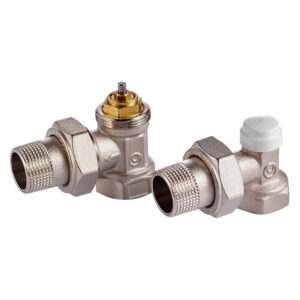 Набор термостатический для радиатора угловой Royal Thermo 3/4" М30х1,5