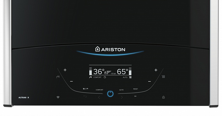 Котел настенный Ariston ALTEAS X 24 CF NG, 24 кВт, 2-контур., откр. – фото 3 Котел настенный Ariston ALTEAS X 24 CF NG, 24 кВт, 2-контур., откр. – фото 3
