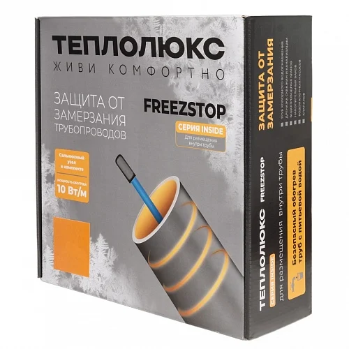 Теплолюкс Кабель греющий Freezstop Inside 4 м (10 Вт/м) внутри трубы Теплолюкс Кабель греющий Freezstop Inside 4 м (10 Вт/м) внутри трубы