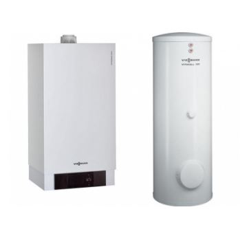 Пакет котел Vitodens 200-W B2HA 49 кВт + Vitocell 100-W CVBC 300 л