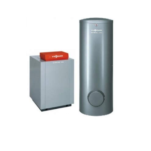 Пакет котел Vitogas 100 GS1D 35 kW + Vitocell 100-W CVA 200 л