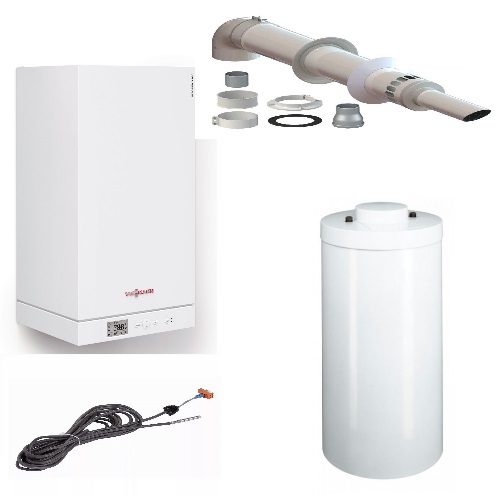 Пакет котел Vitopend 100-W 29кВт + Kospel VSWK 120 л