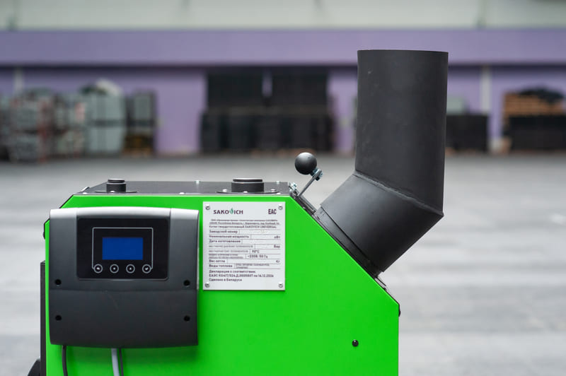 Твердотопливный автоматический котёл PELLET UNIVERSAL 16 кВт – фото 4 Твердотопливный автоматический котёл PELLET UNIVERSAL 16 кВт – фото 4