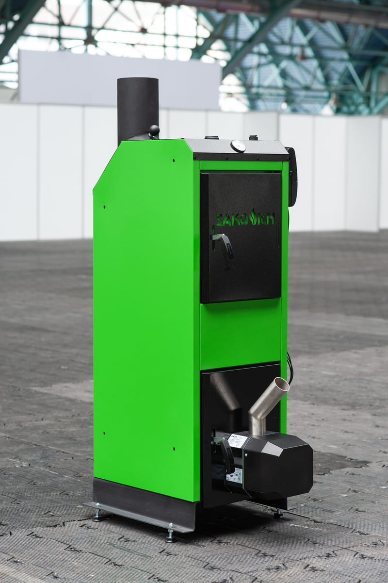 Твердотопливный автоматический котёл PELLET UNIVERSAL 36 кВт – фото 3 Твердотопливный автоматический котёл PELLET UNIVERSAL 36 кВт – фото 3