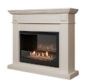Royal Thermo Каминокомплект: Биокамин Firelight BFP/P-2520, портал Bianco 25 шпон белёный дуб Royal Thermo Каминокомплект: Биокамин Firelight BFP/P-2520, портал Bianco 25 шпон белёный дуб