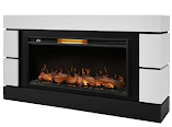 Каминокомплект: Очаг Electrolux EFP/P-3620LS, портал Moderno 42/40/36, белый, р/в, Каминокомплект: Очаг Electrolux EFP/P-3620LS, портал Moderno 42/40/36, белый, р/в,
