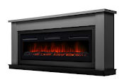 Каминокомплект:Очаг Electrolux Infinity EFP/P-1600ULS, портал Canto Long графит, черный Каминокомплект:Очаг Electrolux Infinity EFP/P-1600ULS, портал Canto Long графит, черный
