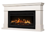 Каминокомплект: Очаг Electrolux EFP/P-3620LS, портал California 42/40/36, молочный Каминокомплект: Очаг Electrolux EFP/P-3620LS, портал California 42/40/36, молочный