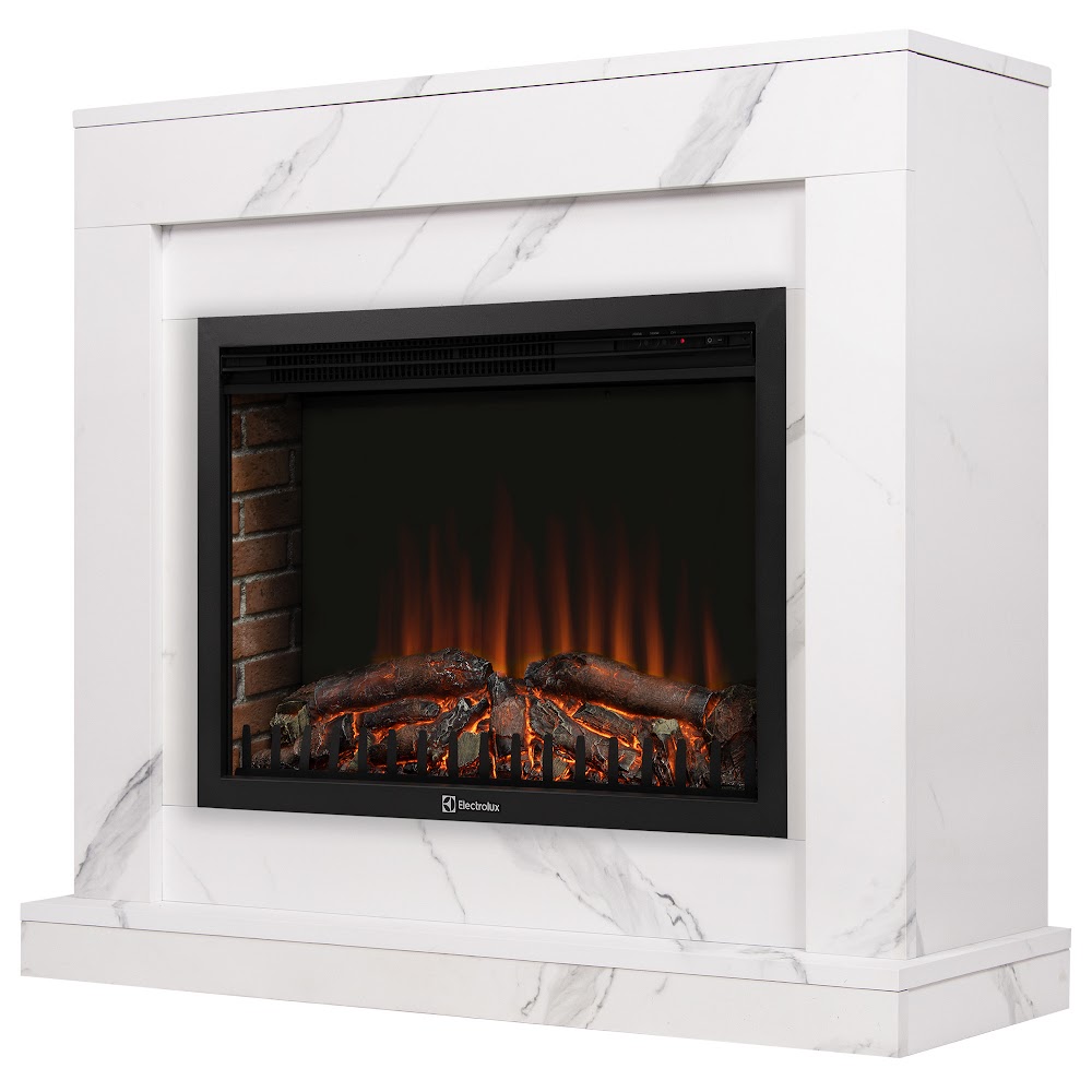 Royal Thermo Портал Firelight Simple 25 белый мрамор Royal Thermo Портал Firelight Simple 25 белый мрамор